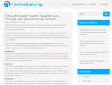 Tablet Screenshot of newriverbrewing.com